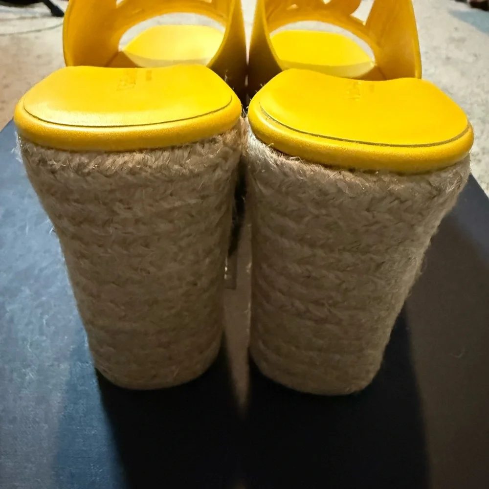 Dolce & Gabbana
Women's Platform Espadrille Wedge Sandals - Picture 7 of 8